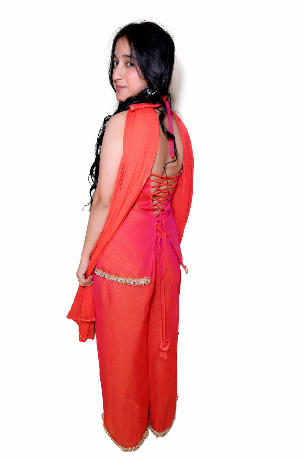 Yodhika Festive Ombre Kurta Set